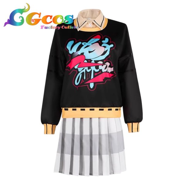 画像1: ペルソナ5X　新井素羽　コスプレ衣装 (1)