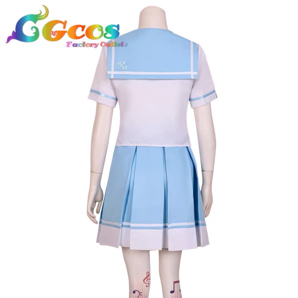 画像2: リズと青い鳥　鎧塚みぞれ　剣崎梨々花　黄前久美子　半袖セーラー服　コスプレ衣装 (2)