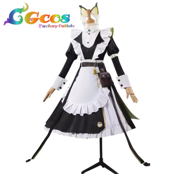 画像2: アークナイツ　ケルシー(Kal'tsit)　時遺　コスプレ衣装 (2)