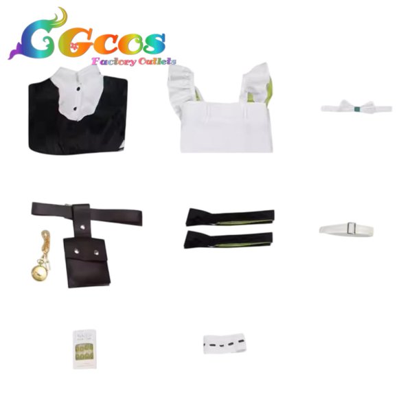 画像4: アークナイツ　ケルシー(Kal'tsit)　時遺　コスプレ衣装 (4)