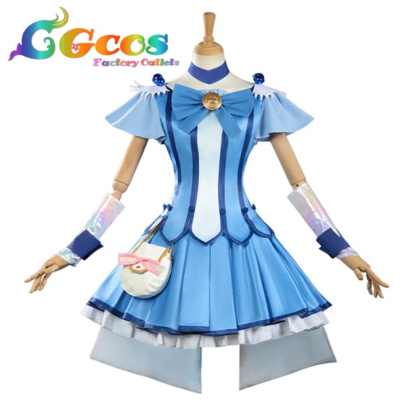 画像1: スマイルプリキュア!　青木れいか(キュアビューティ)　変身後　コスプレ衣装 (1)