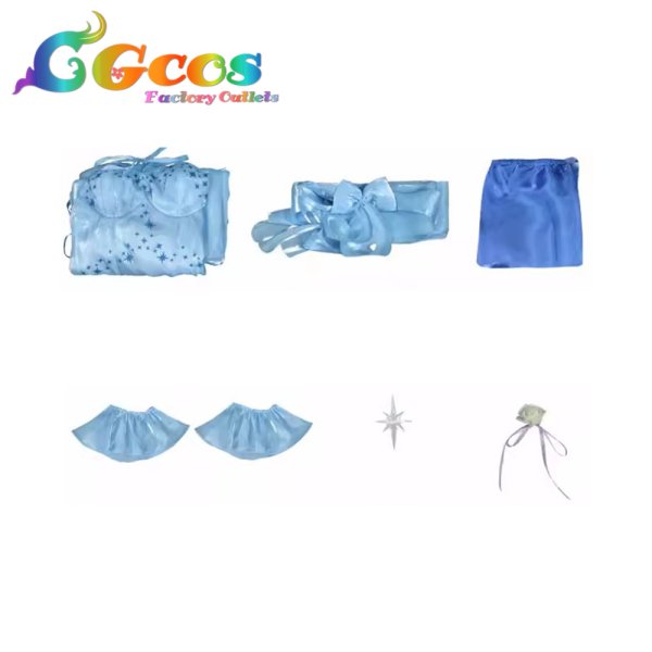 画像3: Re:ゼロから始める異世界生活　エミリア　Crystal Dress Ver　コスプレ衣装 (3)