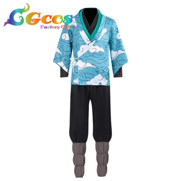 画像1: 鬼滅の刃　鱗滝左近次　コスプレ衣装 (1)