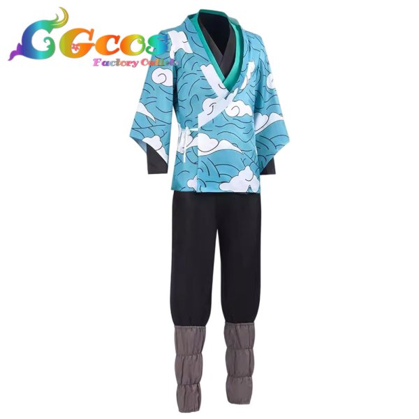 画像2: 鬼滅の刃　鱗滝左近次　コスプレ衣装 (2)