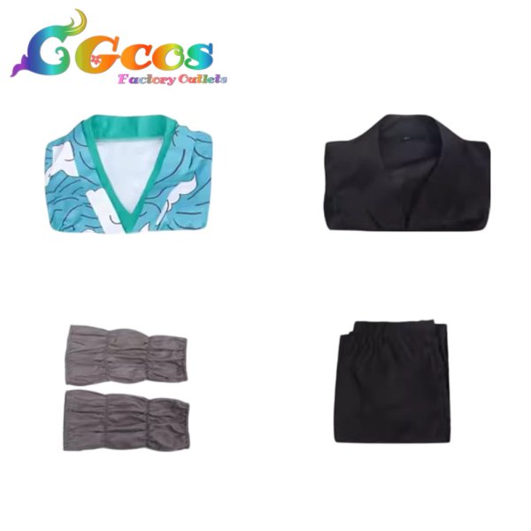 画像3: 鬼滅の刃　鱗滝左近次　コスプレ衣装 (3)