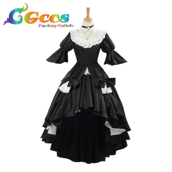 画像1: コードギアス 反逆のルルーシュ　C.C.　終焉薔薇　コスプレ衣装 (1)