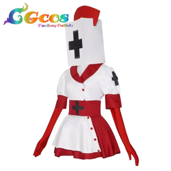 画像2: Dark Deception　死神看護師　コスプレ衣装 (2)