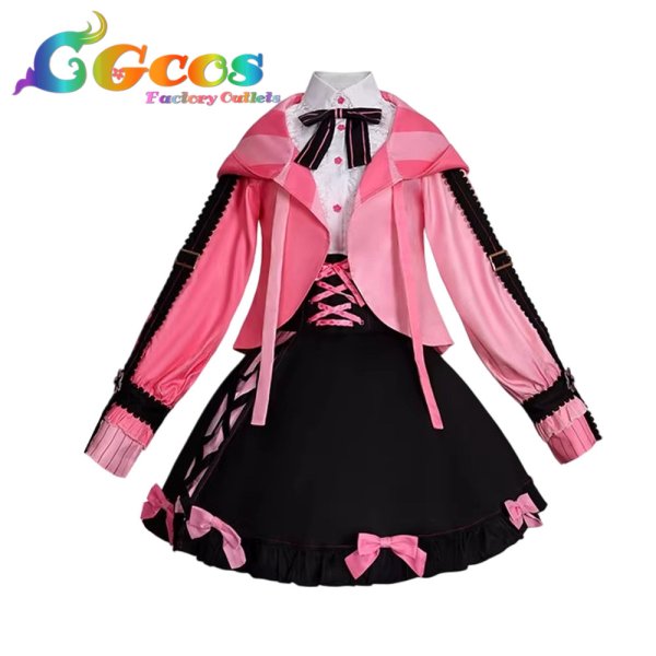 画像1: VOCALOID　桜ミク2025　A賞　コスプレ衣装 (1)