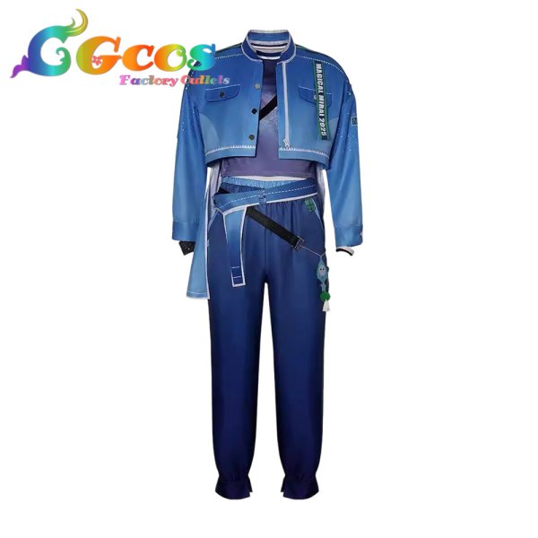 画像1: プロジェクトセカイ カラフルステージ！ feat. 初音ミク　青柳冬弥　マジカルミライ2025　サマーミルキーウェイ・アルタイル　コスプレ衣装 (1)