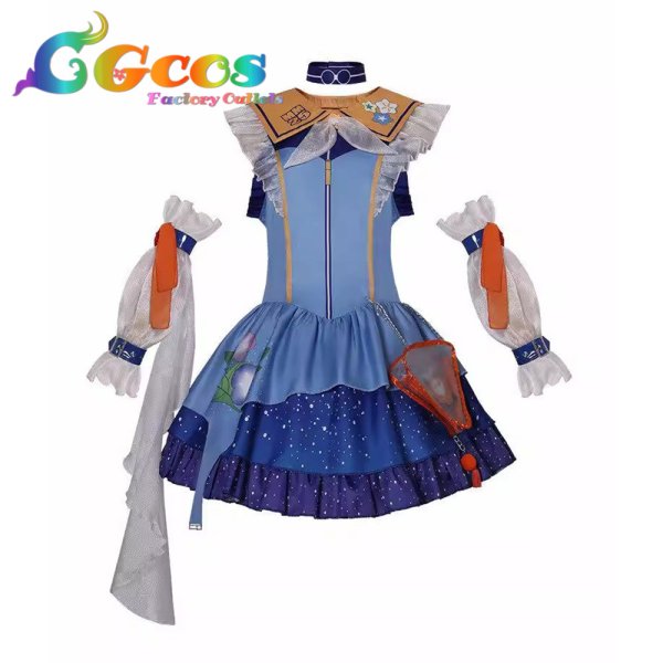 画像1: プロジェクトセカイ カラフルステージ！ feat. 初音ミク　鏡音リン　マジカルミライ2025　サマーミルキーウェイ・ベガ　コスプレ衣装 (1)