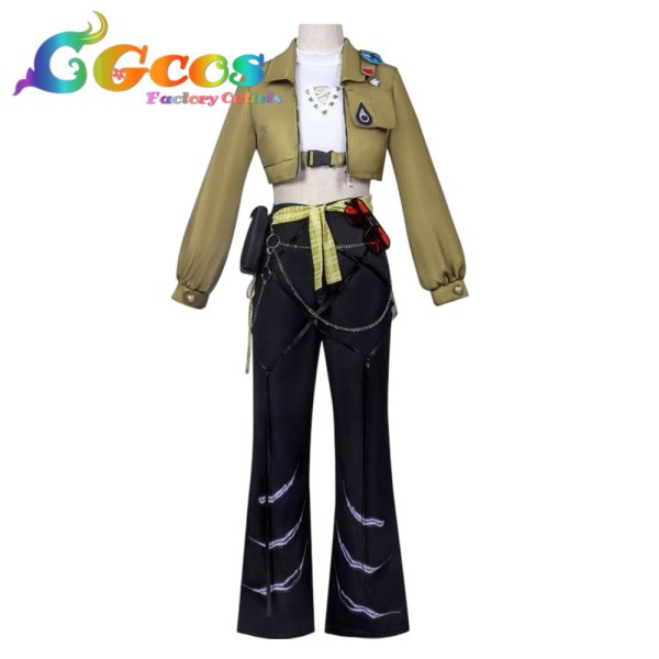 画像1: アークナイツ　スカジ　統合戦略　コスプレ衣装 (1)