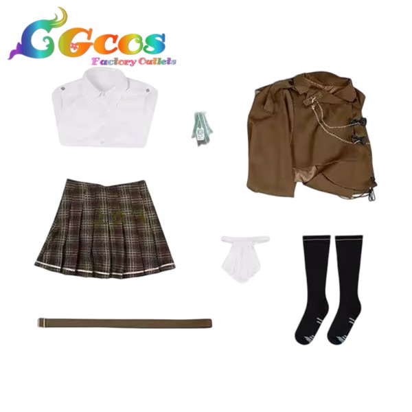 画像5: アークナイツ　イースチナ　探偵ver.　コスプレ衣装 (5)