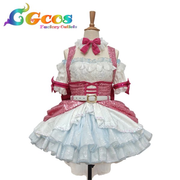 画像1: ラブライブ! School idol project　南ことり　Dancing stars on me!　コートを駆け抜けて　コスプレ衣装 (1)