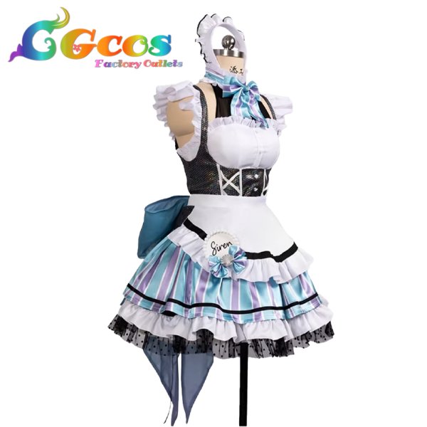 画像2: 勝利の女神：NIKKE　リトルマーメイド　コラボカフェ第2弾　コスプレ衣装 (2)
