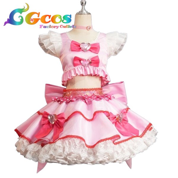 画像1: しゅごキャラ!　日奈森あむ　コスプレ衣装 (1)