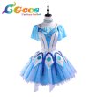 画像1: ラブライブ！サンシャイン!!　Aqours　高海千歌　熱くなっちゃう/WATER BLUE NEW WORLD　覚醒後　コスプレ衣装 (1)