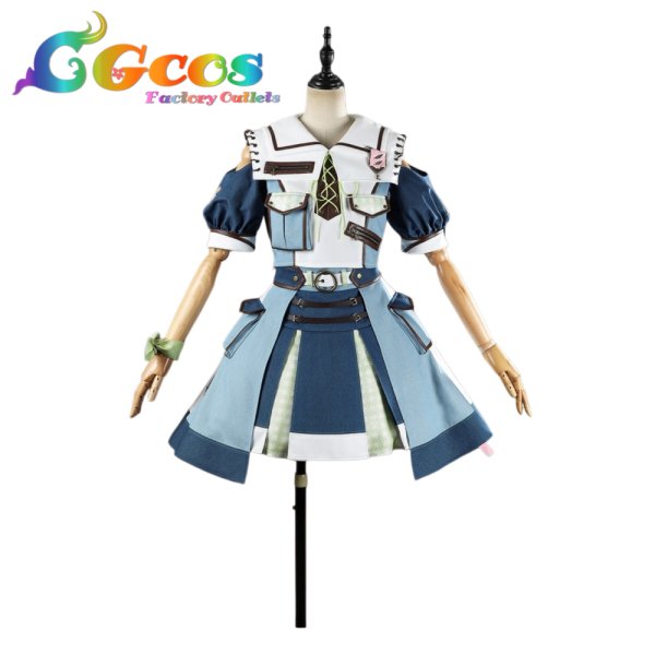 画像1: ラブライブ！スーパースター!!　Liella!　平安名すみれ　OPEN THE G☆TE!!!　7thライブテーマソング　コスプレ衣装 (1)