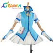 画像2: Yes!プリキュア5GoGo!　水無月かれん(キュアアクア)　コスプレ衣装 (2)
