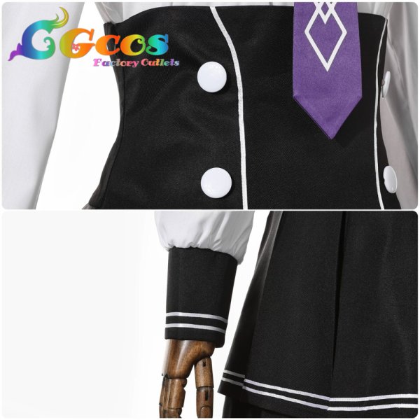 画像6: Fate/Grand Order　FGO　マシュ・キリエライト　十周年　カルデア制服　コスプレ衣装 (6)