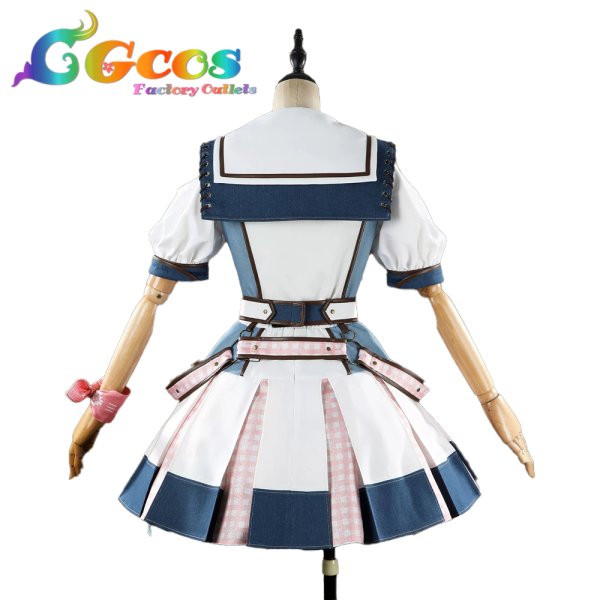 画像4: ラブライブ！スーパースター!!　Liella!　嵐千砂都　OPEN THE G☆TE!!!　7thライブテーマソング　コスプレ衣装 (4)