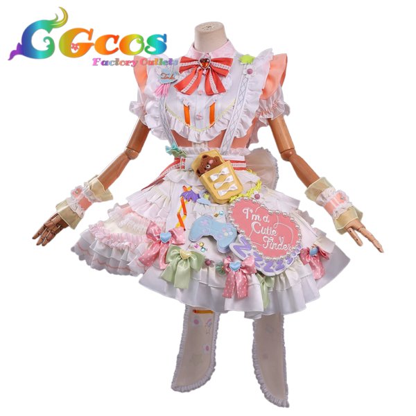 画像2: アイドルマスター シャイニーカラーズ　大崎甜花　シャニソン　I'm a Cutie Finder　コスプレ衣装 (2)
