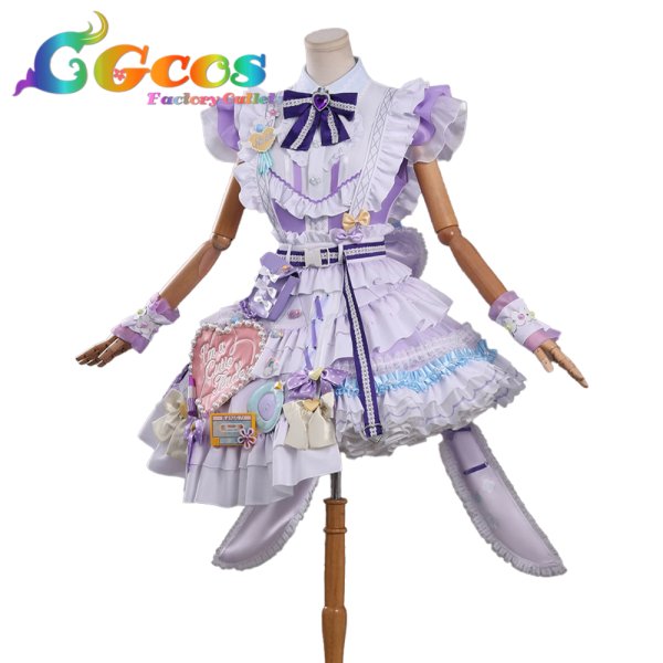 画像2: アイドルマスター シャイニーカラーズ　七草にちか　シャニソン　I'm a Cutie Finder　コスプレ衣装 (2)