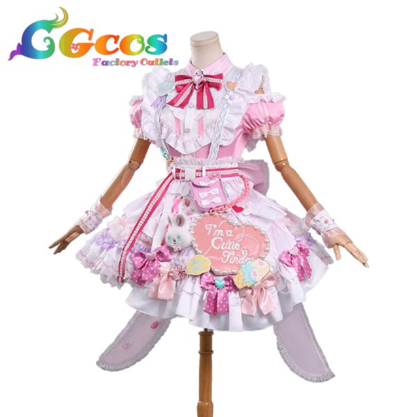 画像2: アイドルマスター シャイニーカラーズ　鈴木羽那　シャニソン　I'm a Cutie Finder　コスプレ衣装 (2)