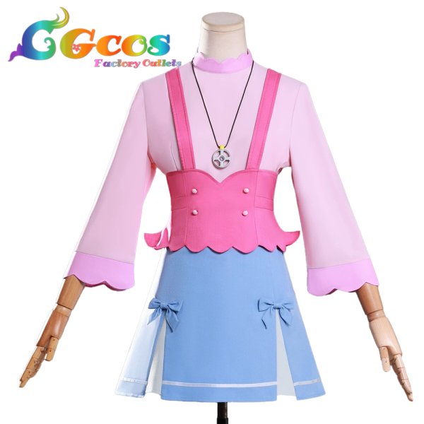 画像1: 名探偵プリキュア!　キュアアンサー/明智あんな　日常服　コスプレ衣装 (1)