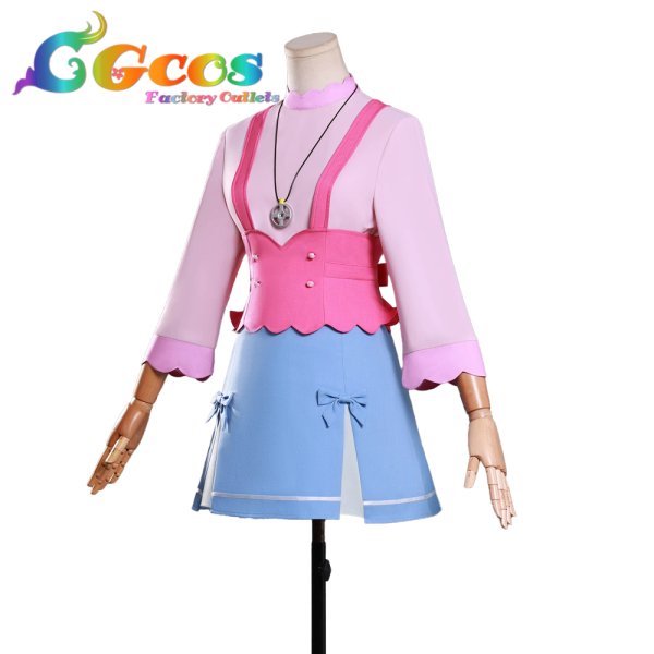 画像2: 名探偵プリキュア!　キュアアンサー/明智あんな　日常服　コスプレ衣装 (2)