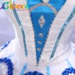 画像5: ラブライブ！サンシャイン!!　Aqours　黒澤ルビィ　みんな大好き　WATER BLUE NEW WORLD　覚醒後　コスプレ衣装 (5)
