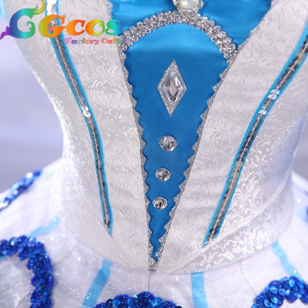 画像5: ラブライブ！サンシャイン!!　Aqours　黒澤ルビィ　みんな大好き　WATER BLUE NEW WORLD　覚醒後　コスプレ衣装 (5)