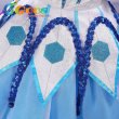 画像4: ラブライブ！サンシャイン!!　Aqours　黒澤ダイヤ　みんな大好き　WATER BLUE NEW WORLD　覚醒後　コスプレ衣装 (4)
