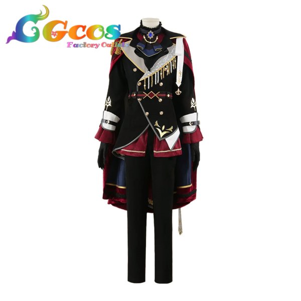 画像6: あんさんぶるスターズ！　あんスタ　感謝祭◇仮面が覆うMASQUERADE NIGHT　Secret Masquerade　朱桜司　月永レオ　瀬名泉　朔間凛月　鳴上嵐　コスプレ衣装 (6)