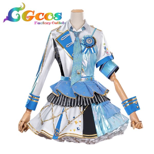画像1: プロジェクトセカイ カラフルステージ！ feat. 初音ミク　星乃一歌　5th Anniversary 感謝祭　コスプレ衣装 (1)