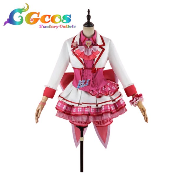 画像14: ラブライブ! School idol project　スクールユニティ(スクユニ)　園田海未　高坂穂乃果　南ことり　西木野真姫　星空凛　小泉花陽　絢瀬絵里　矢澤にこ　東條希　コスプレ衣装 (14)