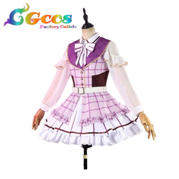 画像2: ラブライブ！スーパースター!!　Liella!　LoveLive! Series 15th Anniversary Love Live! Fest　澁谷かのん　唐可可　嵐千砂都　平安名すみれ　葉月恋　桜小路きな子　米女メイ　若菜四季　鬼塚夏美　鬼塚冬毬　ウィーン・マルガレーテ　コスプレ衣装 (2)