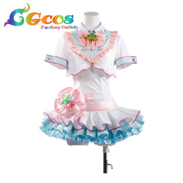 画像1: ラブライブ! School idol project　小泉花陽　夢の中でも　コスプレ衣装 (1)