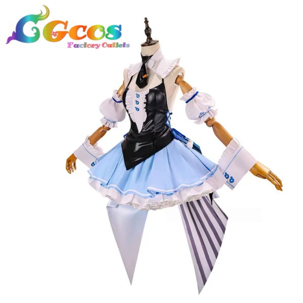 画像2: バーチャルYouTuber　VTuber　兎田ぺこら　フリフリバニードレス　コスプレ衣装 (2)
