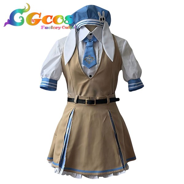 画像4: バーチャルYouTuber　VTuber　兎咲ミミ　制服　コスプレ衣装 (4)