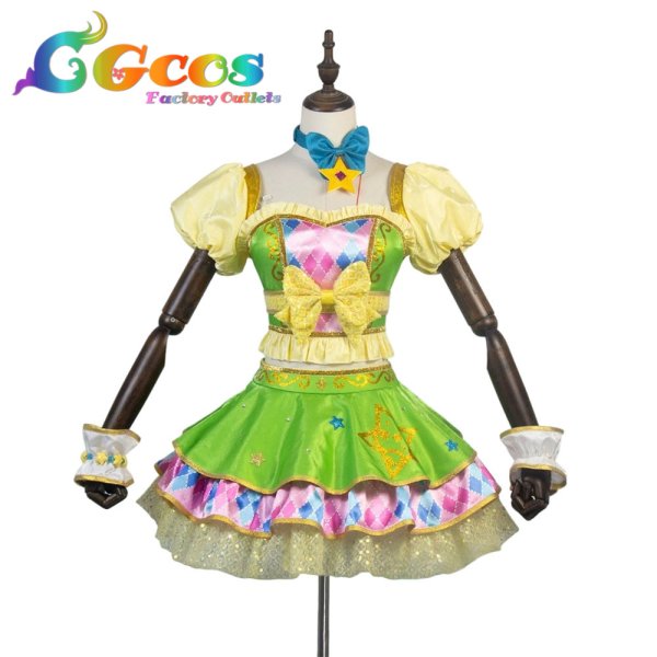 画像1: アイカツスターズ!　早乙女あこ　コスプレ衣装 (1)