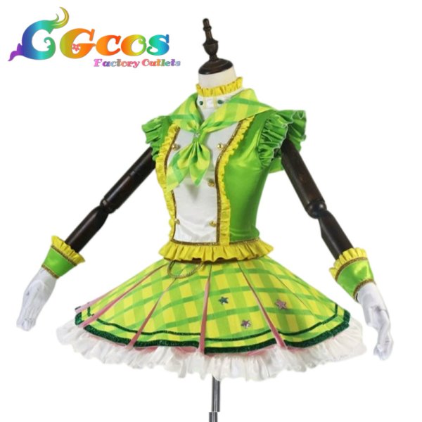 画像2: アイカツ!　北大路さくら　ライムトルテコーデ　コスプレ衣装 (2)