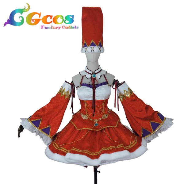 画像1: 白猫プロジェクト　エミリア(弓)　コスプレ衣装 (1)