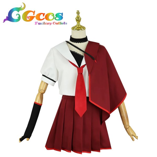画像1: VOCALOID　重音テト　ダイダイダイダイダイキライ　コスプレ衣装 (1)