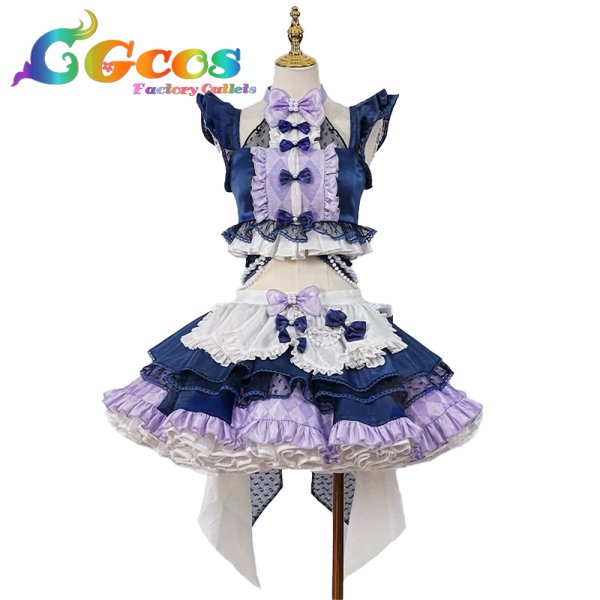画像1: プリパラ　南みれぃ　ゆいのユメユメバーチャルライブ　コスプレ衣装 (1)