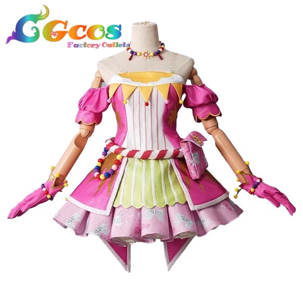 画像1: アイカツ！　星宮いちご　ソレイユVer.　コスプレ衣装 (1)