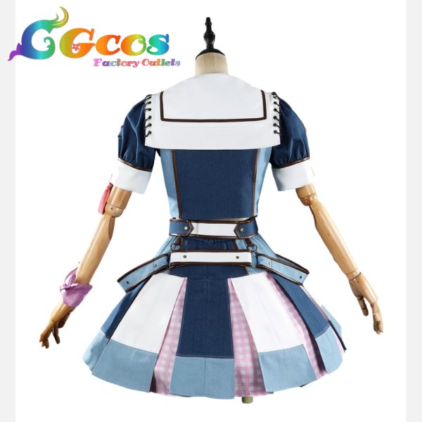 画像4: ラブライブ！スーパースター!!　Liella!　鬼塚夏美　OPEN THE G☆TE!!!　7thライブテーマソング　コスプレ衣装 (4)