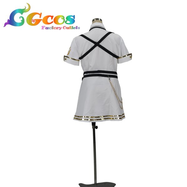 画像6: バーチャルYouTuber　VTuber　百鬼あやめ　軍服衣装　コスプレ衣装 (6)