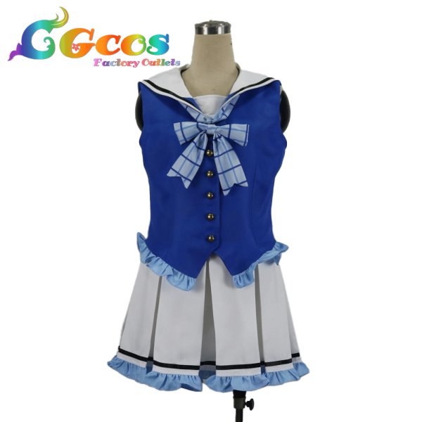 画像5: ラブライブ！サンシャイン!!　Aqours　渡辺曜　未来の僕らは知ってるよ　コスプレ衣装 (5)