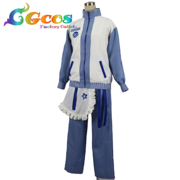 画像3: VOCALOID　KAITO　ジャージメイド　コスプレ衣装 (3)