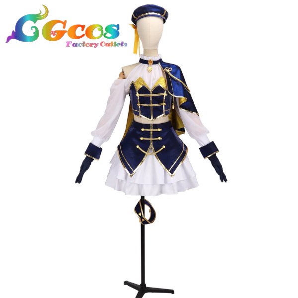 画像1: バーチャルYouTuber　Vtuber　Petra Gurin(ペトラ・グリン)　8th Anniversary　CONCERTO　コスプレ衣装 (1)